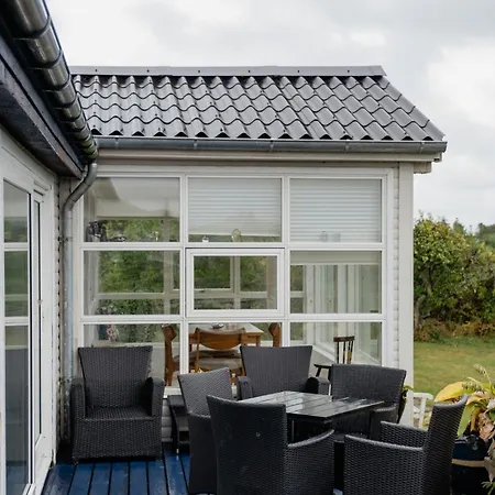 Nyaraló Idyllic With A Stunning Panoramic View Ebeltoft